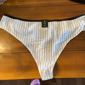 Women’s 3X additional thong cotton underwear.